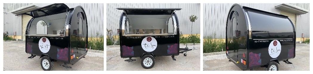 custom food trailer for sale in massachusett